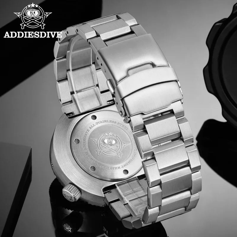 ADDIESDIVE 1000m Dive Watch Luxury Sapphire Men's Watches Waterproof luminous MY-H6 reloj hombre Automatic Mechanical Wristwatch